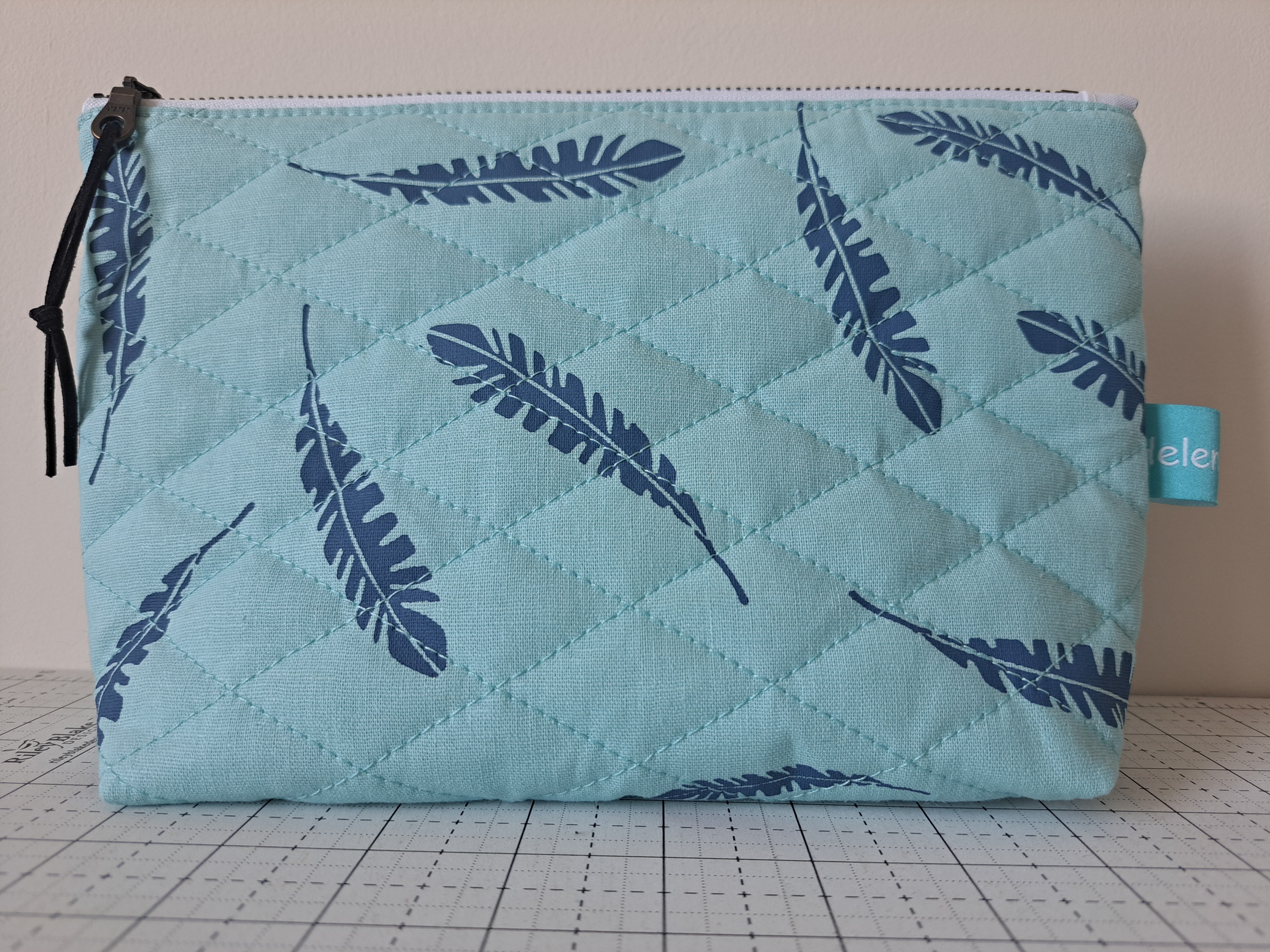 pdf Medium Quilted Pouch Pattern