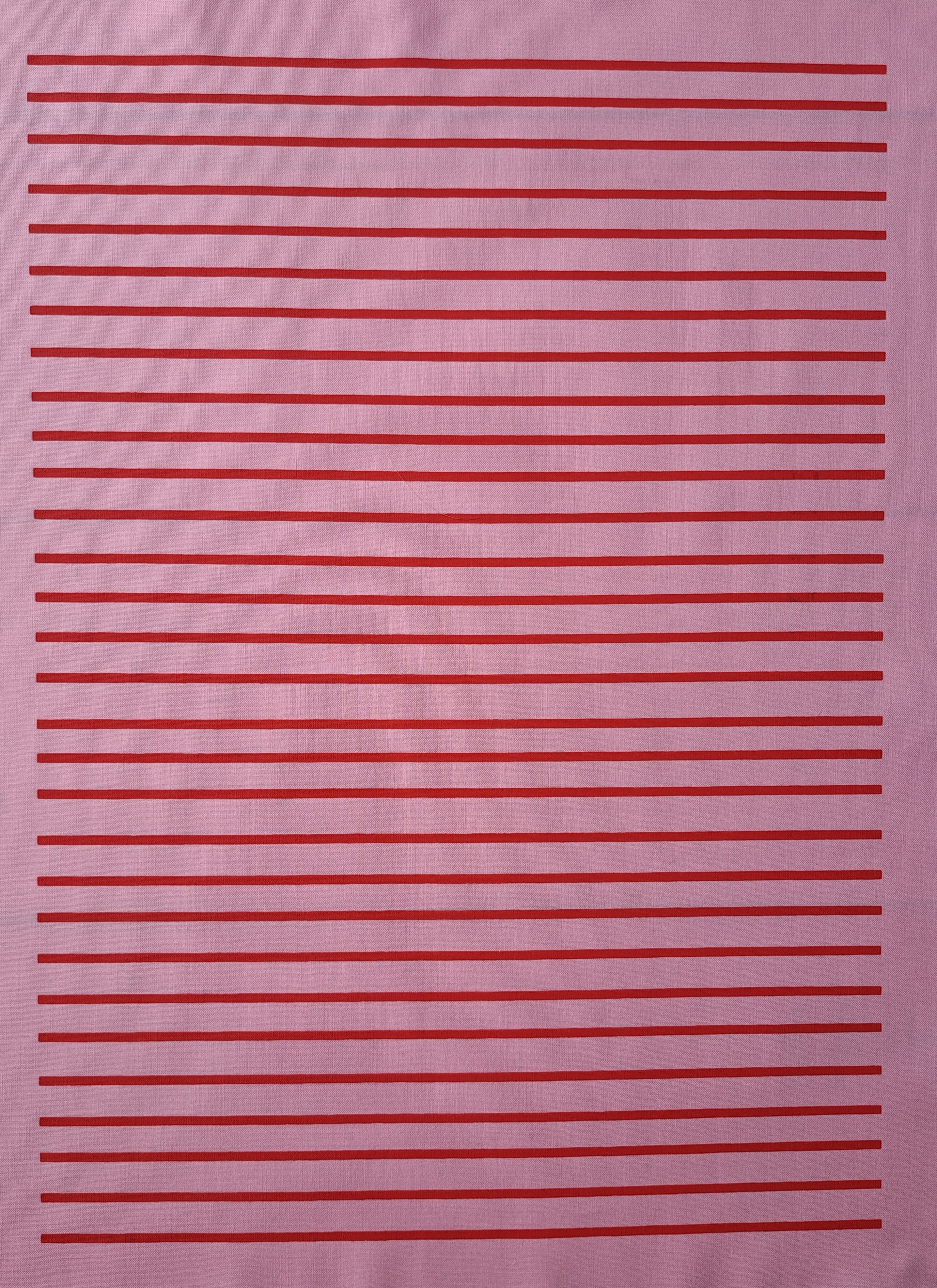 A Stripy Fabric Box AND Bee Stripy Fabric Box - two boxes of stripy screen printed fabrics - 12 fabric panels