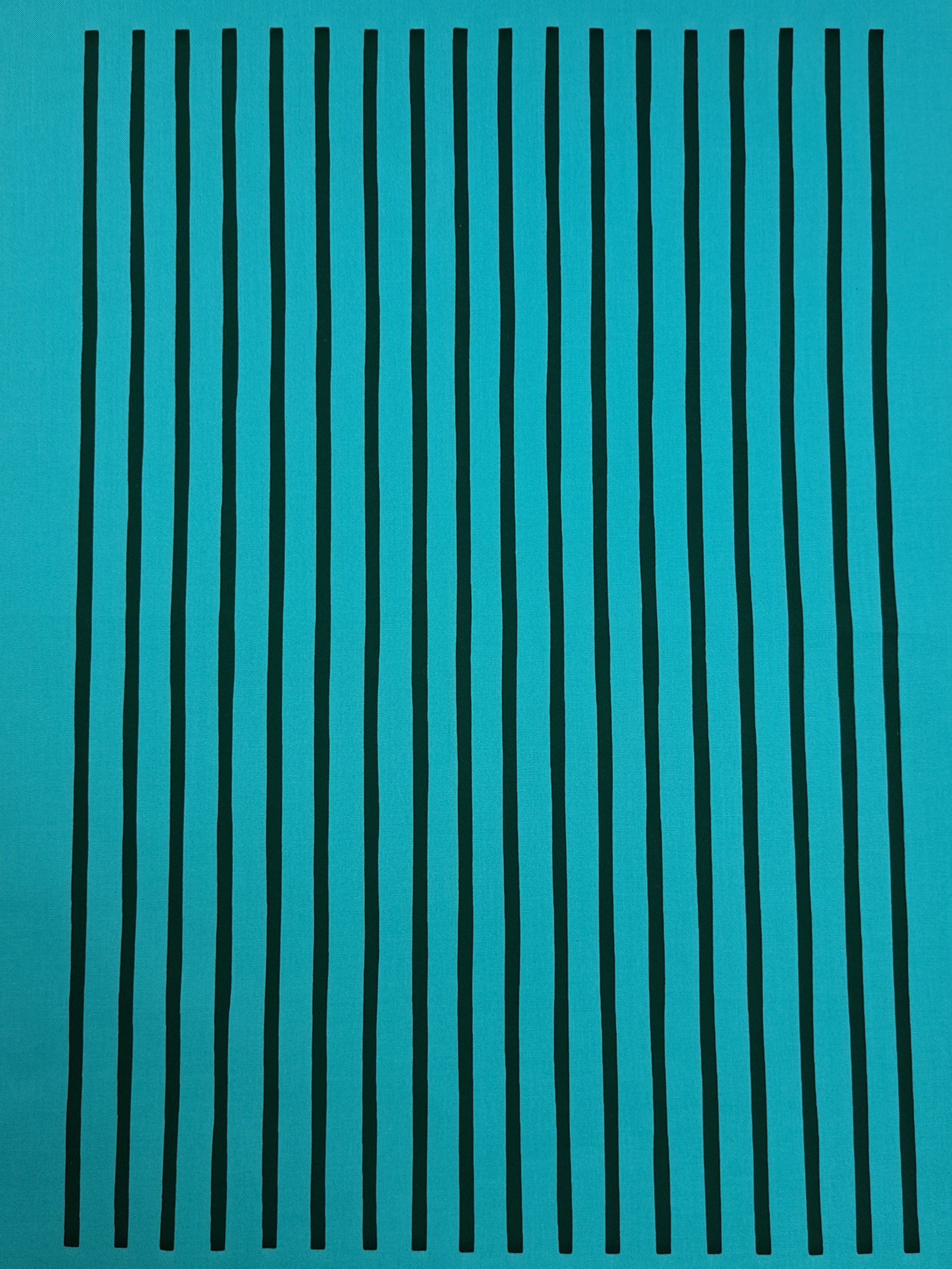 A Stripy Fabric Box AND Bee Stripy Fabric Box - two boxes of stripy screen printed fabrics - 12 fabric panels