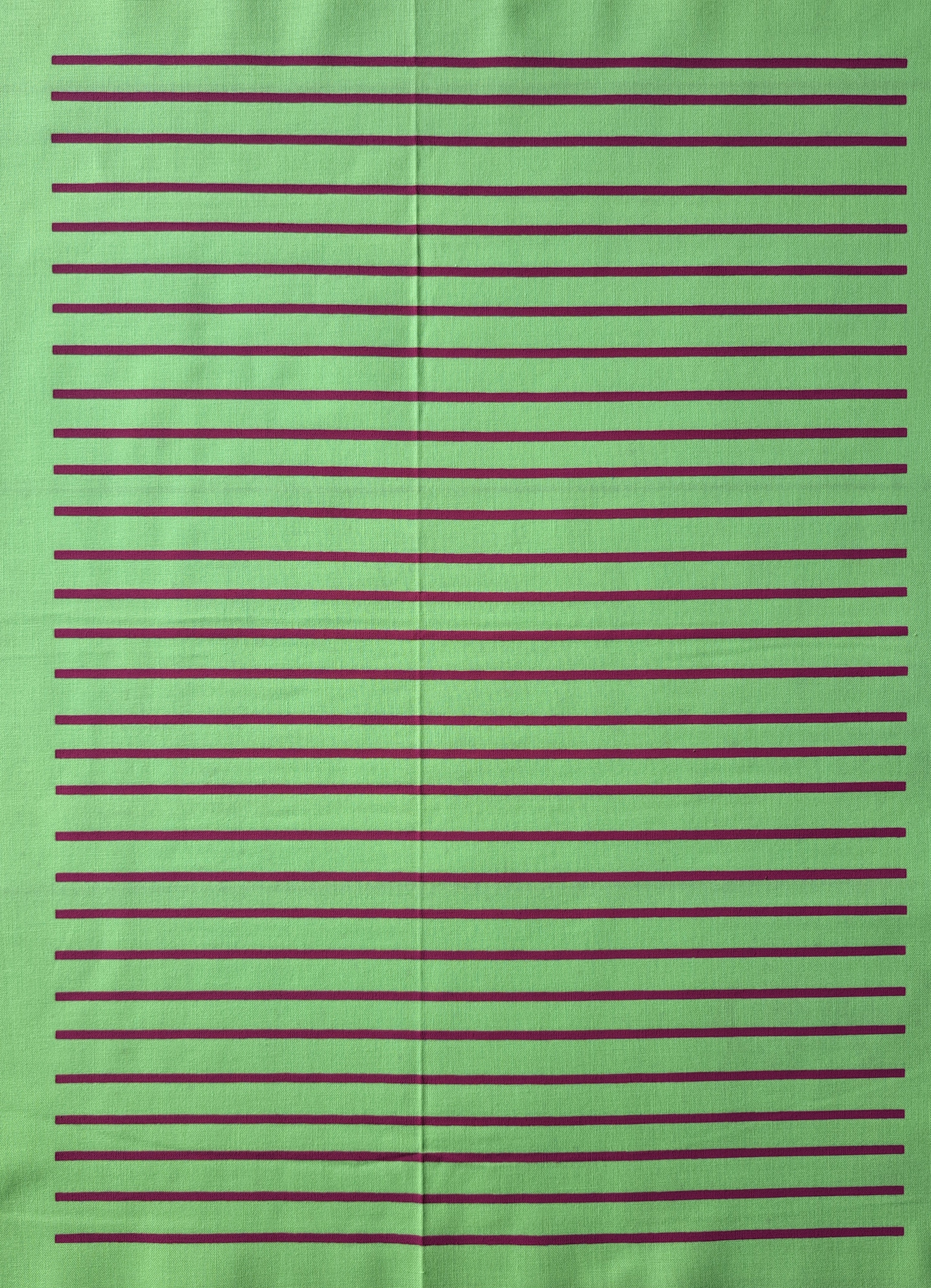 A Stripy Fabric Box AND Bee Stripy Fabric Box - two boxes of stripy screen printed fabrics - 12 fabric panels