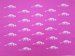 DINOSAURS (baby) Screen Printed fabric - Kona Cotton