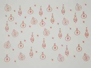 BUNDLE 2 - 4 Piece Christmas Screen Printed Fabrics Bundle - Kona Screen Printed Fabrics