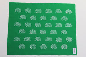 HEDGEHOGS - Baby Hedgehogs screen printed fabric panels