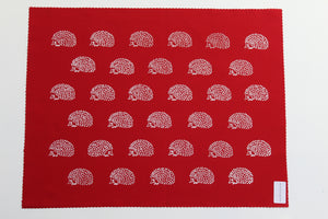 HEDGEHOGS - Baby Hedgehogs screen printed fabric panels