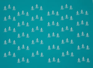 CHRISTMAS TREE Screen Printed Bundle - Kona Screen Printed Fabric Bundle