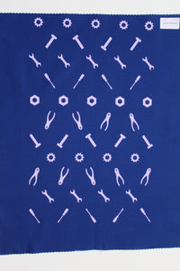 TOOLS - Screen printed Kona Cotton Fabric
