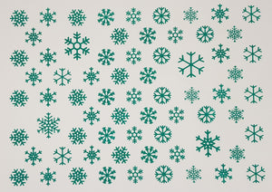 BUNDLE 6 - 4 Piece Christmas Screen Printed Fabrics Bundle - Kona Screen Printed Fabrics